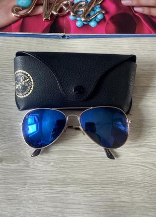Стильні сонцезахисні окуляри ray ban aviator