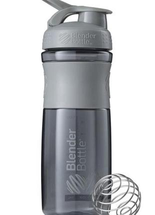 Шейкер спортивный (бутылка) blenderbottle sportmixer flip 28oz/820ml grey pro_888