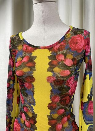 Лонгслив jean paul gautier soleil printed