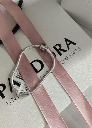 Срібний жіночий браслет pandora