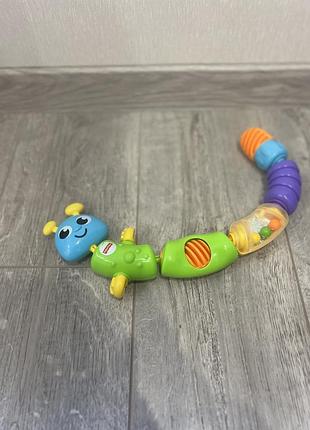 Розвиваюча іграшка fisher-price гусениця-конструктор