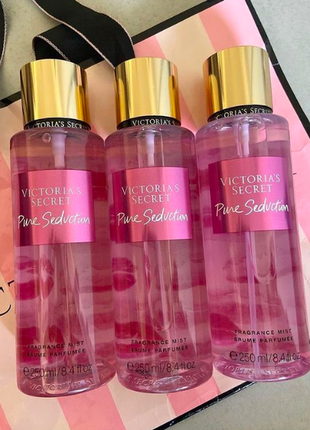 Парфюмированный спрей для тела pure seduction victorias secret 250ml