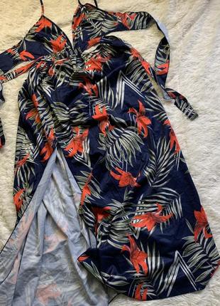 Платье сарафан летнее открытое с распоркой
