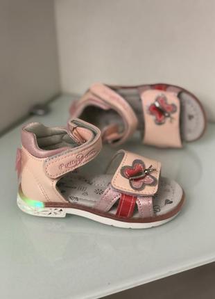 Босоніжки для дівчат сандалі для дівчат сандалії для дівчат дитяче взуття для дівчинки літнє взуття