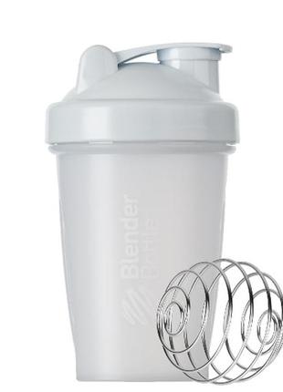 Шейкер спортивний blenderbottle original classic 20oz/590ml white