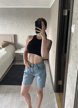 Шорты джинсовые pull & bear4 фото