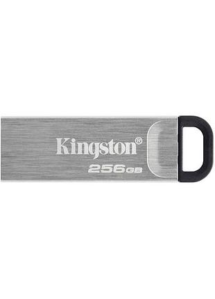 Флеш-накопичувач usb3.2 256gb kingston datatraveler kyson silver/black (dtkn/256gb)