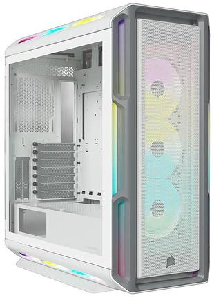 Корпус corsair icue 5000t rgb tempered glass white (cc-9011231-ww) без бж