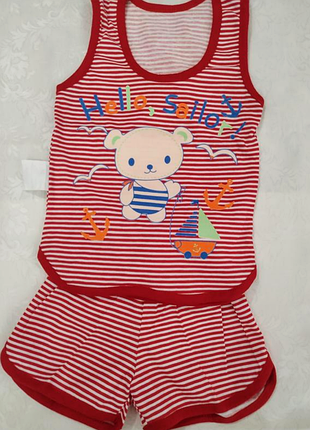 Костюм детский летний 74-80