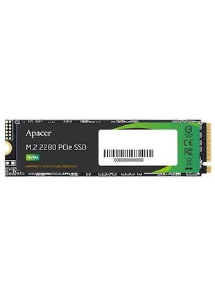 Накопичувач ssd 512gb apacer as2280p4x m.2 pcie 3.0 3d tlc (ap512gas2280p4x-1)