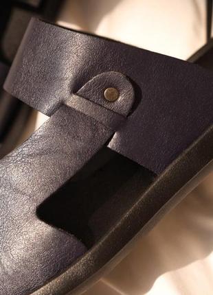 Шльопанці шльопки еко шкіра4 фото