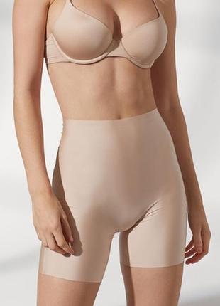 36,38р. бесшовные моделирующие трусики-рейтузы h&m