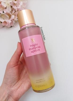 Мист, спрей bright mariposa apricot victorias secret