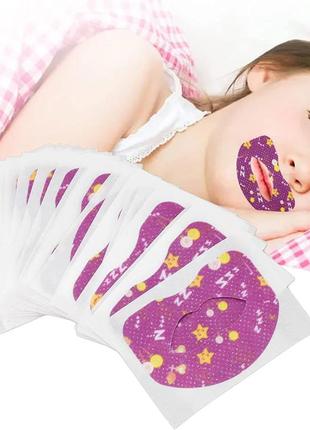 Полоски для обеспечения носового дыхания во сне kids sleep strips 30 шт детские large рк012