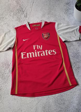 Винтажная футболка nike arsenal 2006