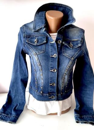Курточка, пиджак джинсовая3 фото