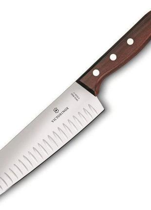 Кухонний ніж victorinox wood santoku 17см (6.8520.17g)