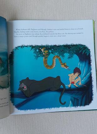 Книга disney англійською мовою книга джунглів/jungle book5 фото