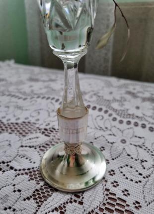Кришталеві фужери для шампанського і вина3 фото