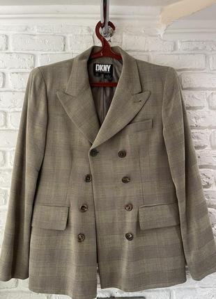 Двубортный пиджак dkny