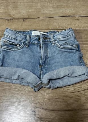 Джинсовые шорты zara