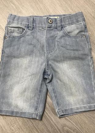 Джинсовые шорты denim на мальчика 3-4 года