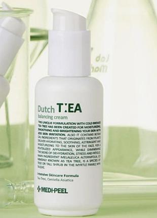 Крем для обличчя з чайним деревом medi-peel dutch tea balancing cream 70 г