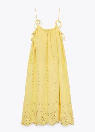 Сарафан котон zara розмір 48-50-52