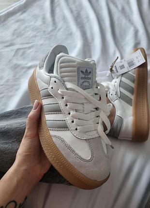 Кроссовки adidas samba grey 8