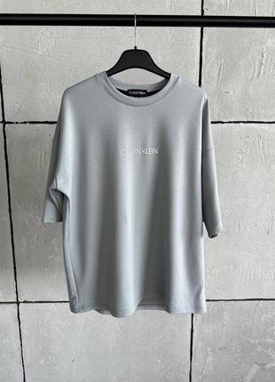 ✔️мужской набор oversize (футболка + шорты) calvin klein4 фото