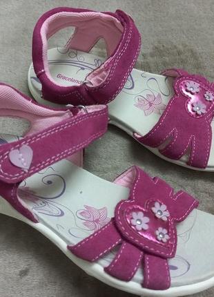 Босоножки сандали кожа дев. 32-33р. graceland германии
