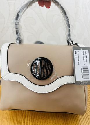 Сумочка guess wilderson satchel оригинал!5 фото