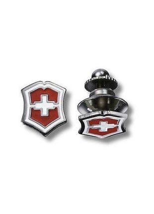 Значок victorinox swiss emblem червоний (4.1888)1 фото