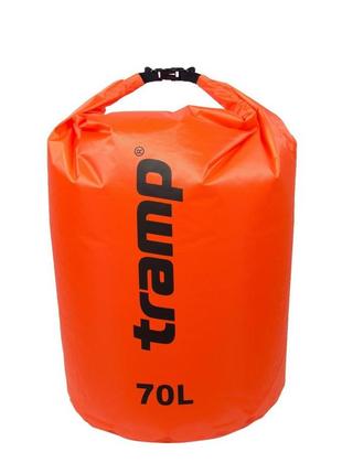 Гермомешок pvc diamond rip-stop 70л tramp tra-209-orange