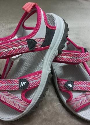 Босоножки-сандали текстиль дев.34р. quechua вьетнам