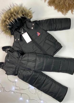 Дитячий зимовий комбінезон, р86-92 і 110-116