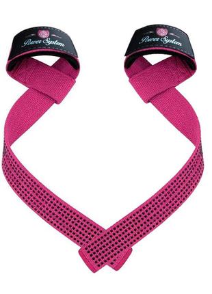 Лямки для тяги power system ps-3420 g-power straps pink3 фото