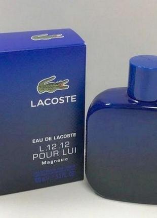 Lacoste eau de lacoste pour homme l.12.12. magnetic💥оригінал розпив аромату затест