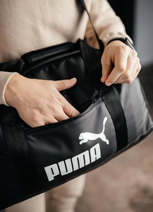 Спортивная мужская сумка puma, классическая вместительная сумка для тренировок пума4 фото