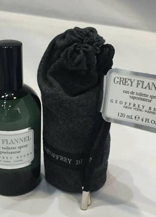 Оригинал geoffrey beene - grey flannel - 120 мл- туалетная вода - тестер5 фото