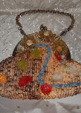 Шикарна ексклюзивна сумка сумочка