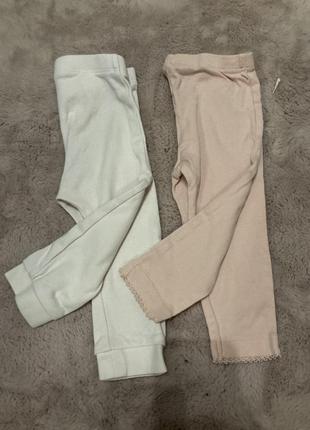 Набор штанишки лосины для девочки1 фото