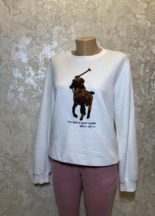 Свитшот Коричневый кожаный бумажник Polo Ralph Lauren