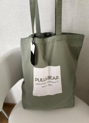 Сумка шоппер pull&bear1 фото