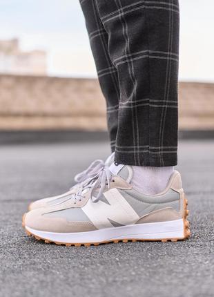 New balance 327 ivory grey