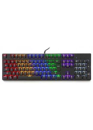 Клавіатура motospeed ck107 outemu red rgb black (mtk96mr)
