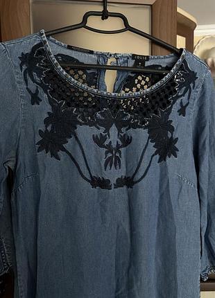 Літня джинсова сукня м