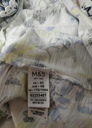 Свободная футболка женская marks &amp; spencer7 фото