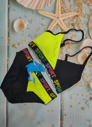Купальник детский. для девочек подростков teres 5 цветов 984-1щд