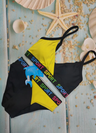 Купальник детский. для девочек подростков teres 5 цветов 984-1щд